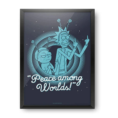 PEACE AMONG WORLDS POSTER